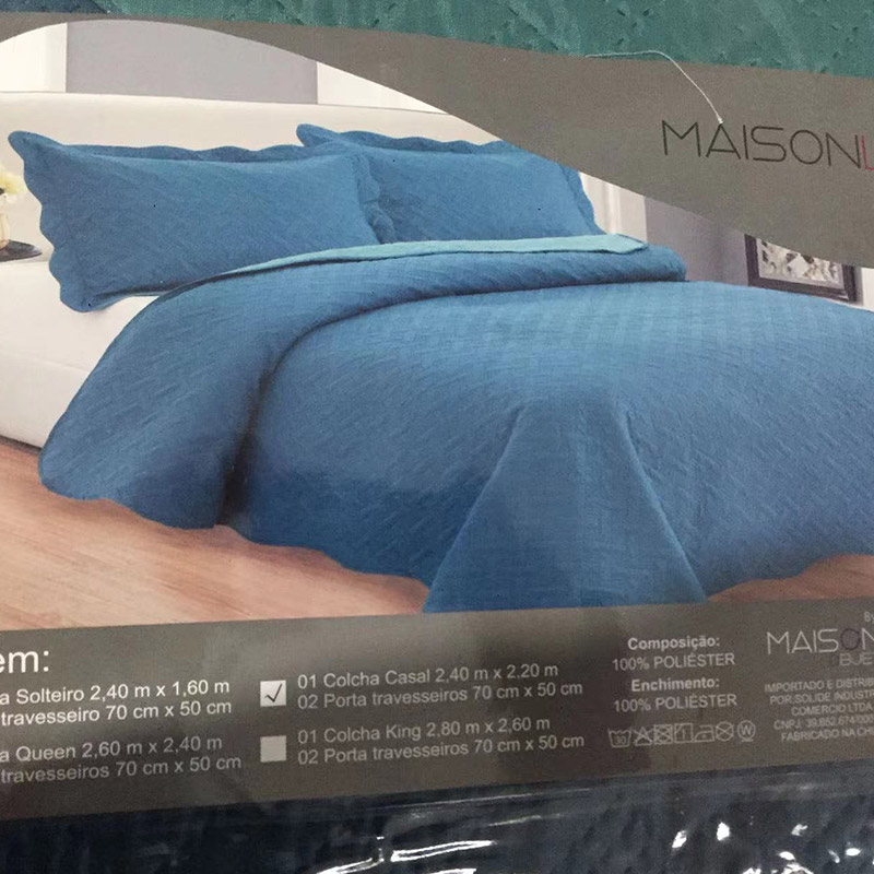 Ultrasonic wave edge bedspread-011