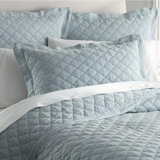 Ultra Soft Diamond Quilting Solid Quilt Set