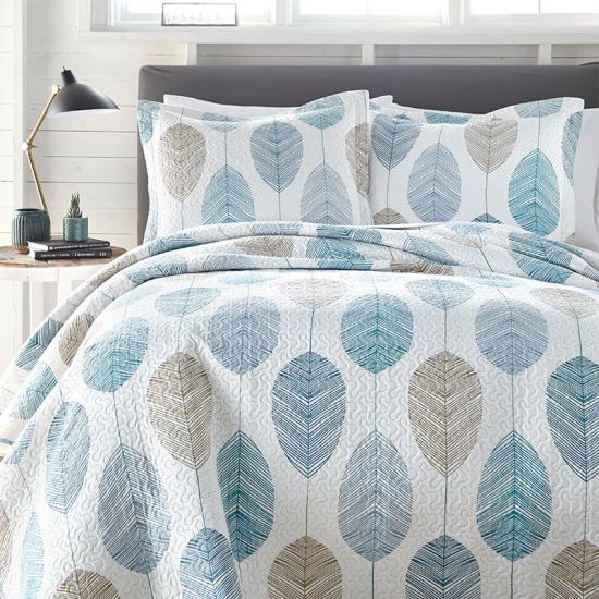 cxmicrotex  Print Pinsonic 3-Piece Quilt Set