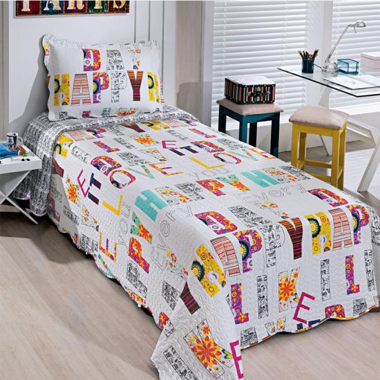 Lovely Kids Girl Print Quilt Sets