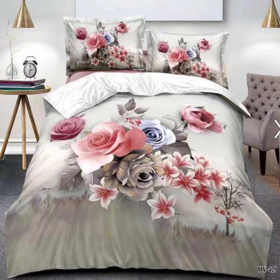 3D Effect Printed Duvet Cover And Pillowcases Set China Bedlinen Manufacture