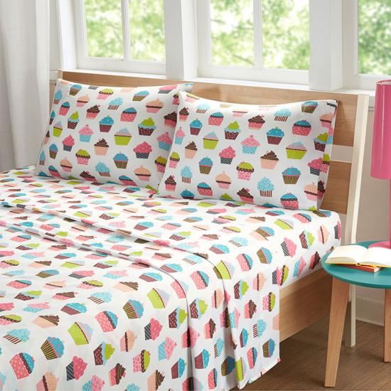 Birthday Cake Printed Juvi Bed Sheet Set